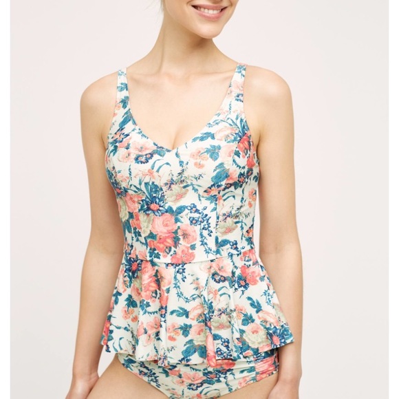 Anthropologie Other - ISO floral dream anthropology peplum tankini!!